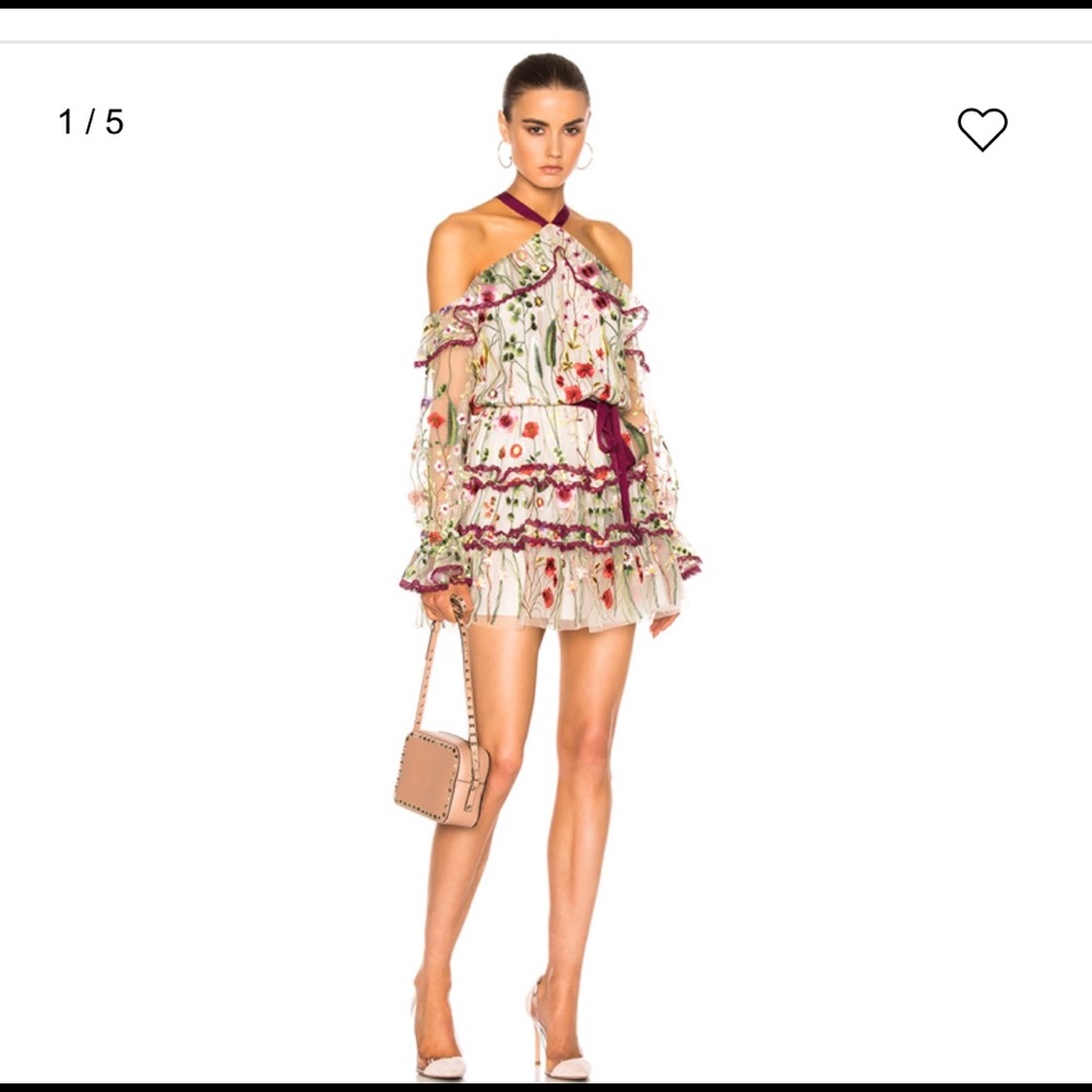 Alexis Adeline embroidered dress